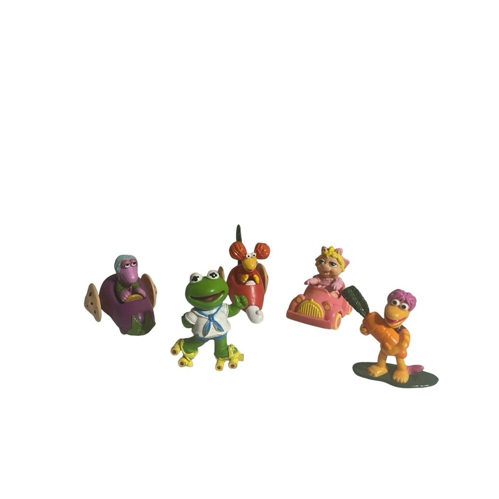 1980's Vintage Muppet Babies McDonald's 1986/1991 - JIM HENSON'S Set Of 5